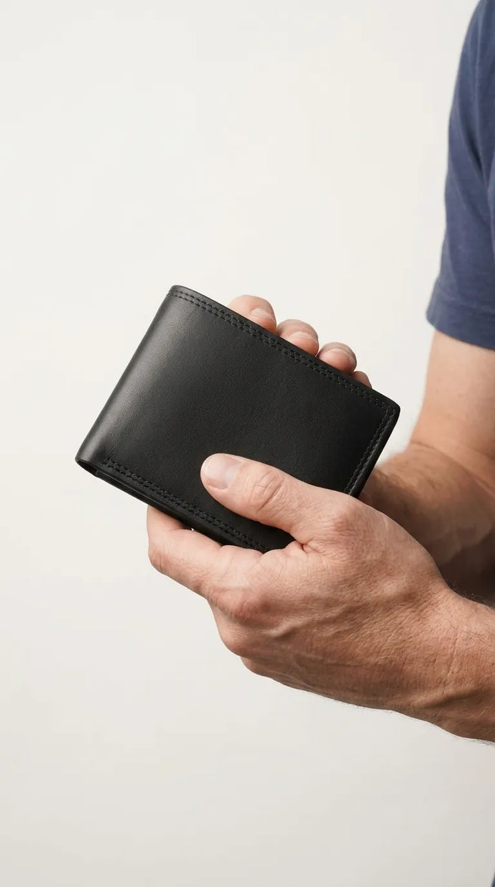 Black Casual Wallet For Men P71011
