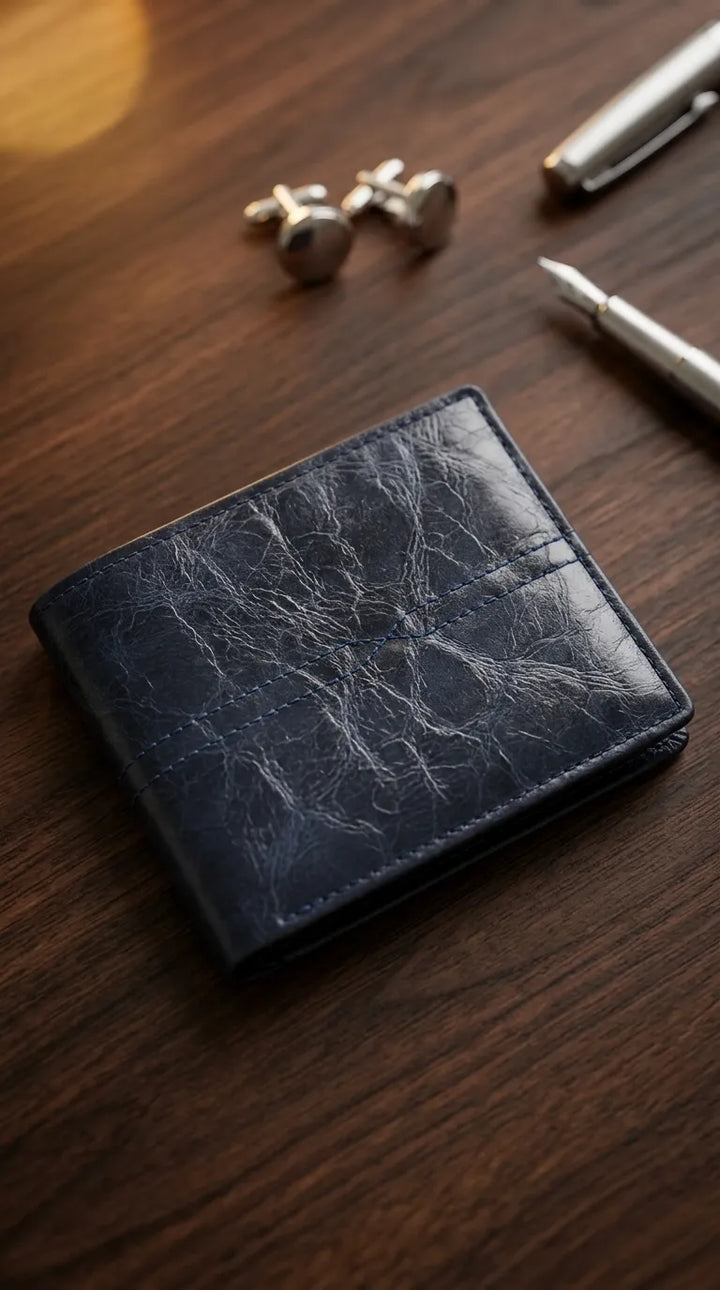Blue Casual Wallet For Men P71012