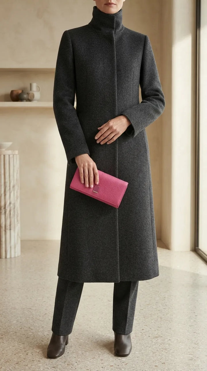 Fuchsia Formal Wallet For Women P71044