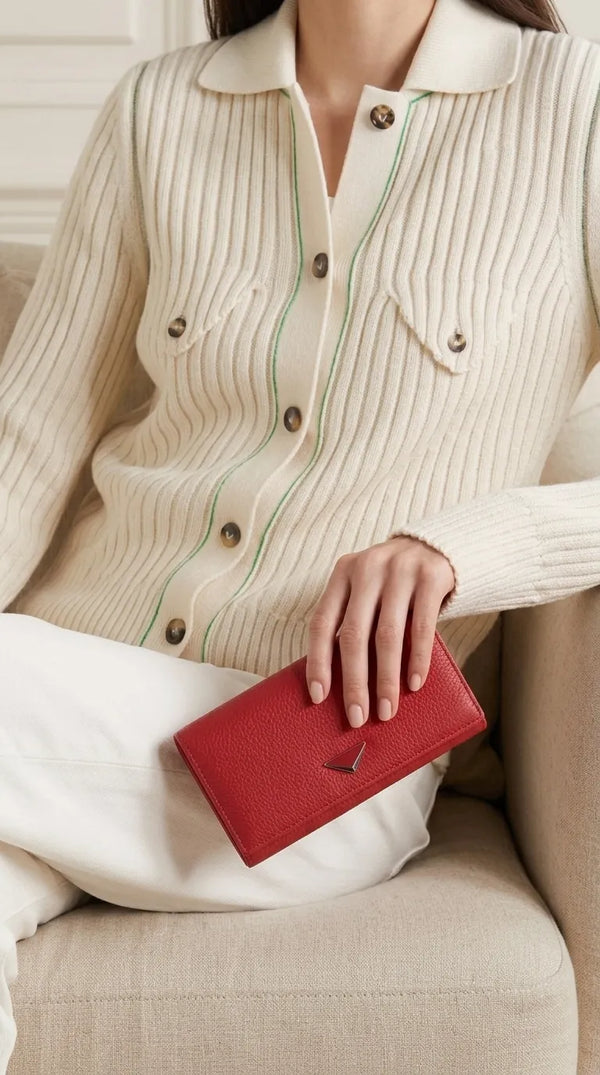 Red Formal Wallet For Women P71045