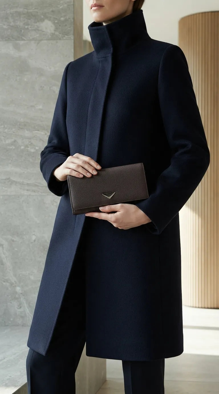 Coffee Formal Wallet For Women P71045