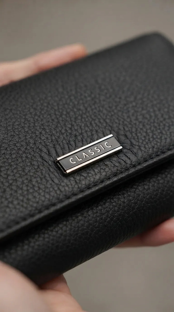 Black Formal Wallet For Women P71046