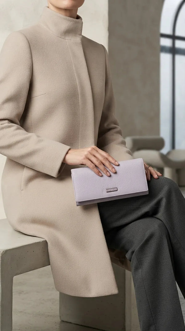 Purple Formal Wallet For Women P71046