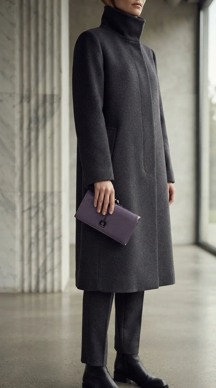 Purple Formal Wallet For Women P71047