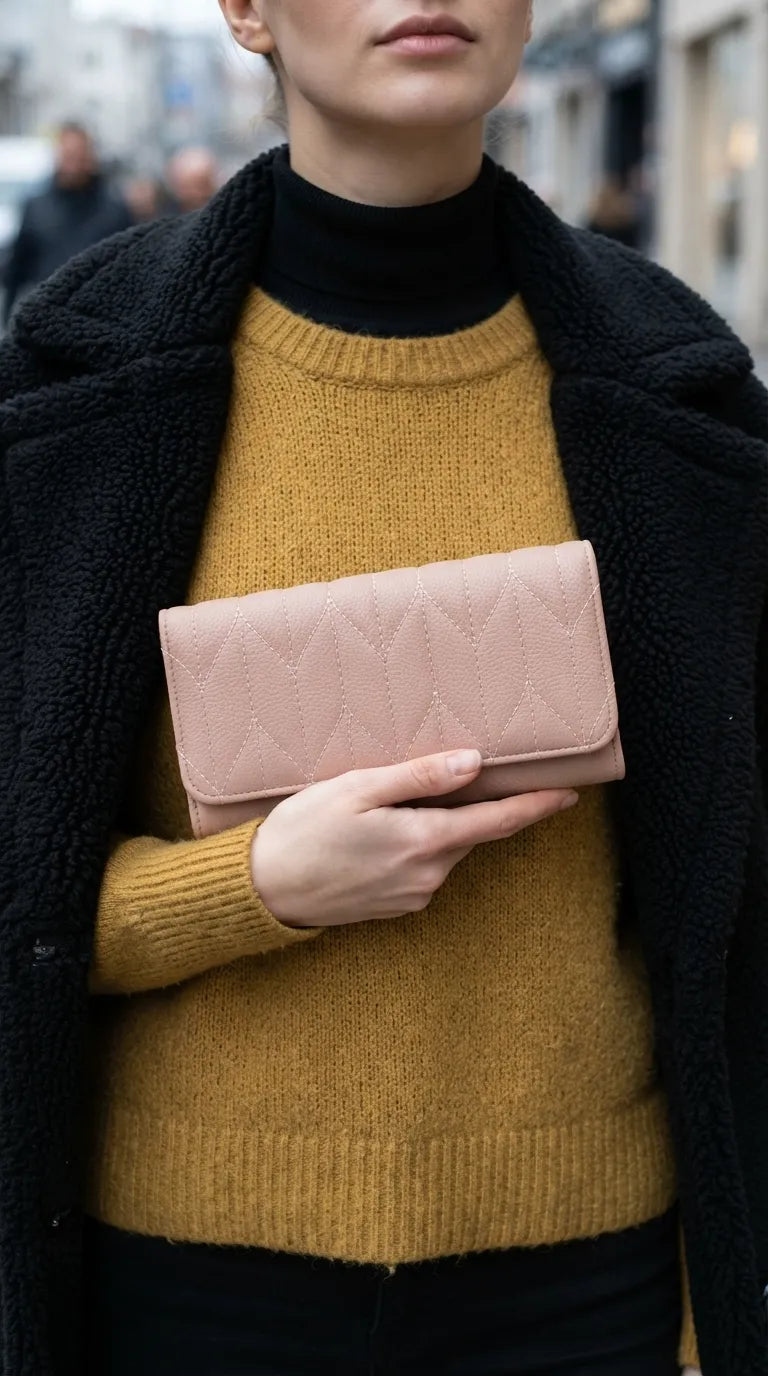 Pink Formal Wallet For Women P71049