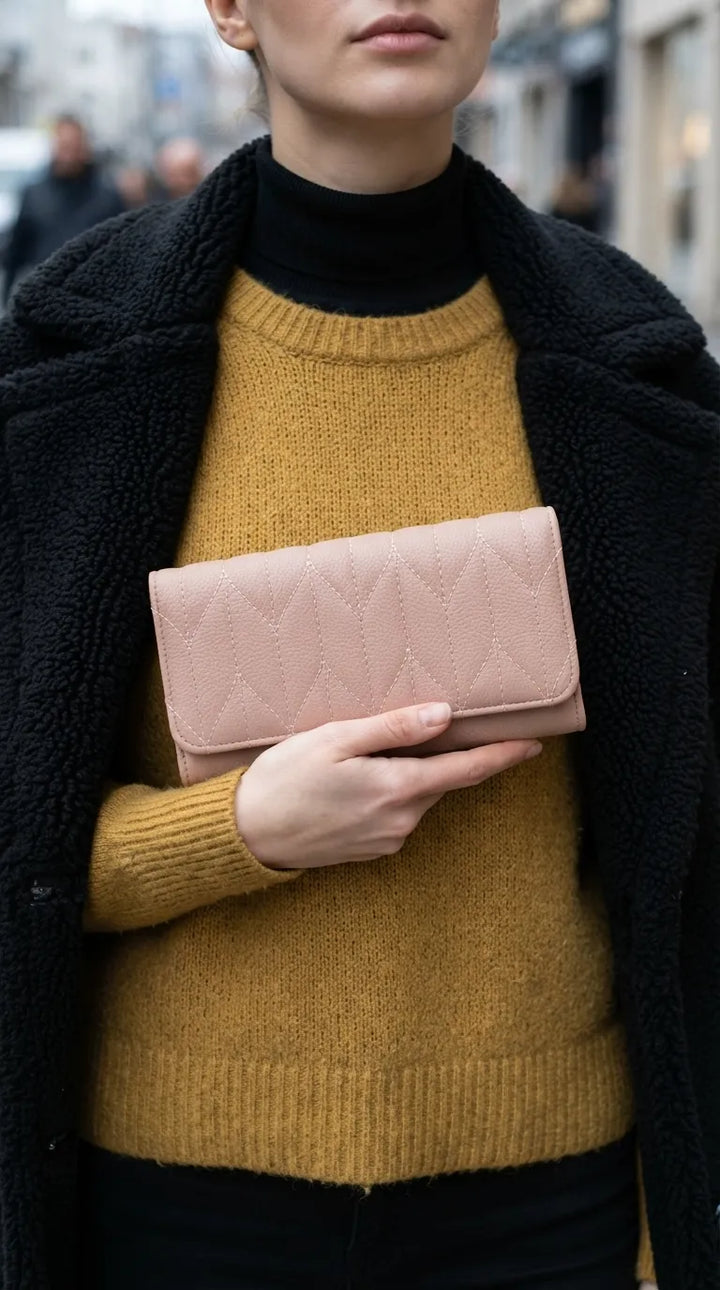 Pink Formal Wallet For Women P71049