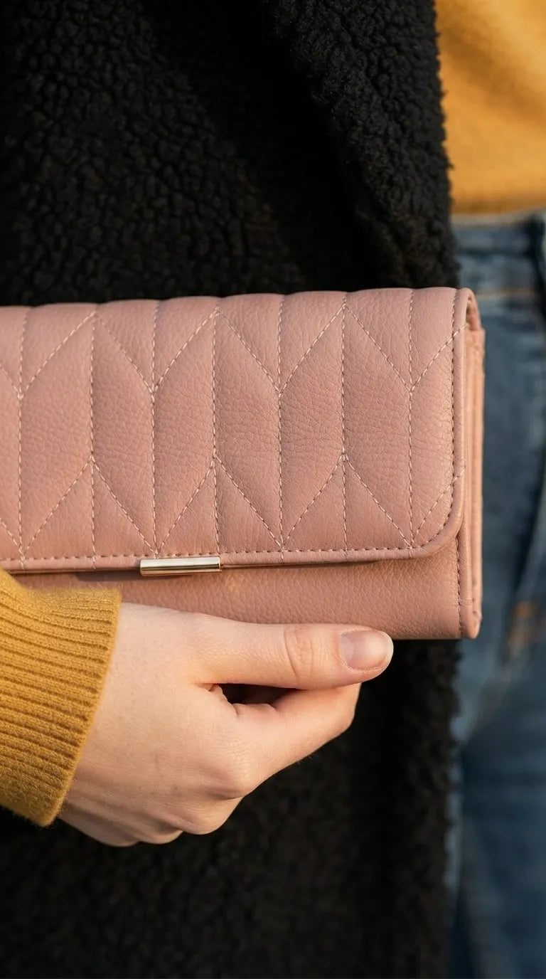Pink Formal Wallet For Women P71049