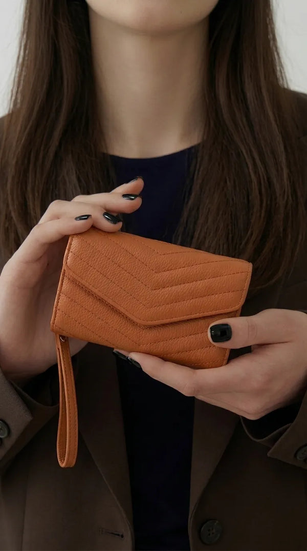 Mustard Formal Wallet For Women P71050