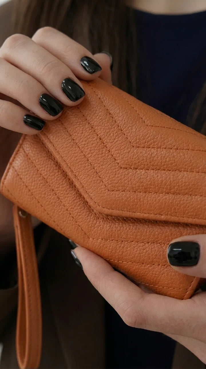 Mustard Formal Wallet For Women P71050
