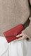 Maroon Formal Wallet For Women P71051