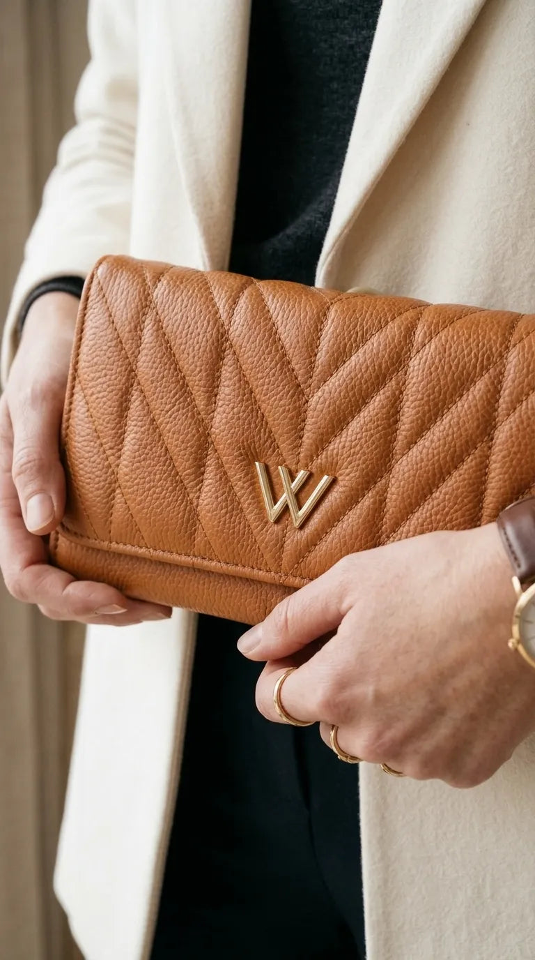 Mustard Formal Wallet For Women P71052