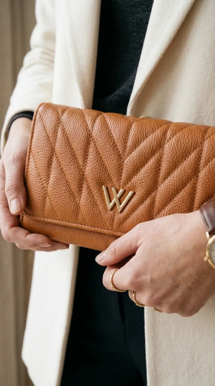 Mustard Formal Wallet For Women P71052