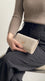 Beige Formal Wallet For Women P71052