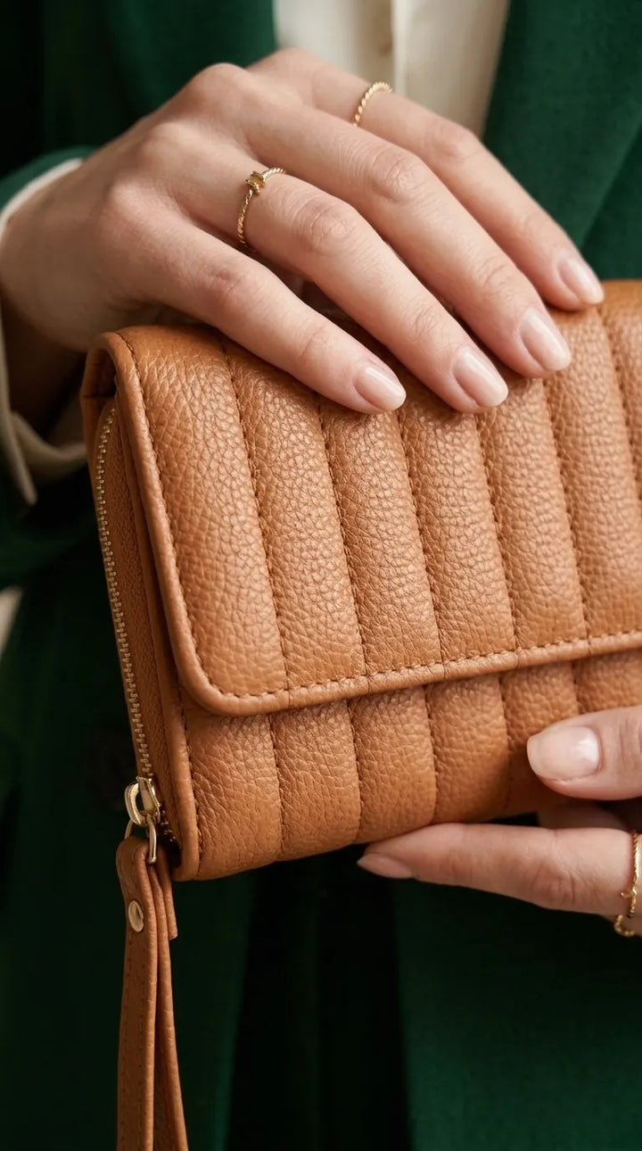 Mustard Formal Wallet For Women P71053