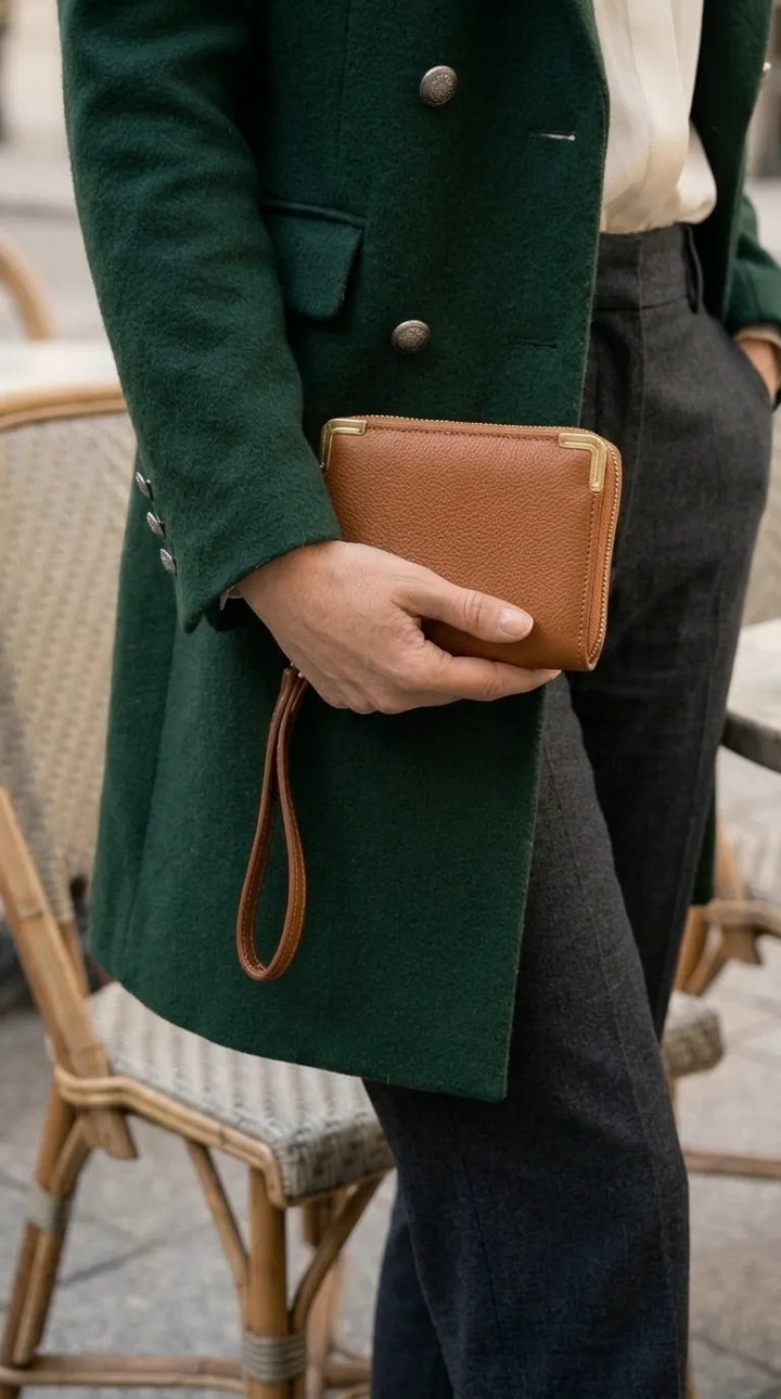 Mustard Formal Wallet For Women P71054