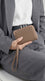 Beige Formal Wallet For Women P71054