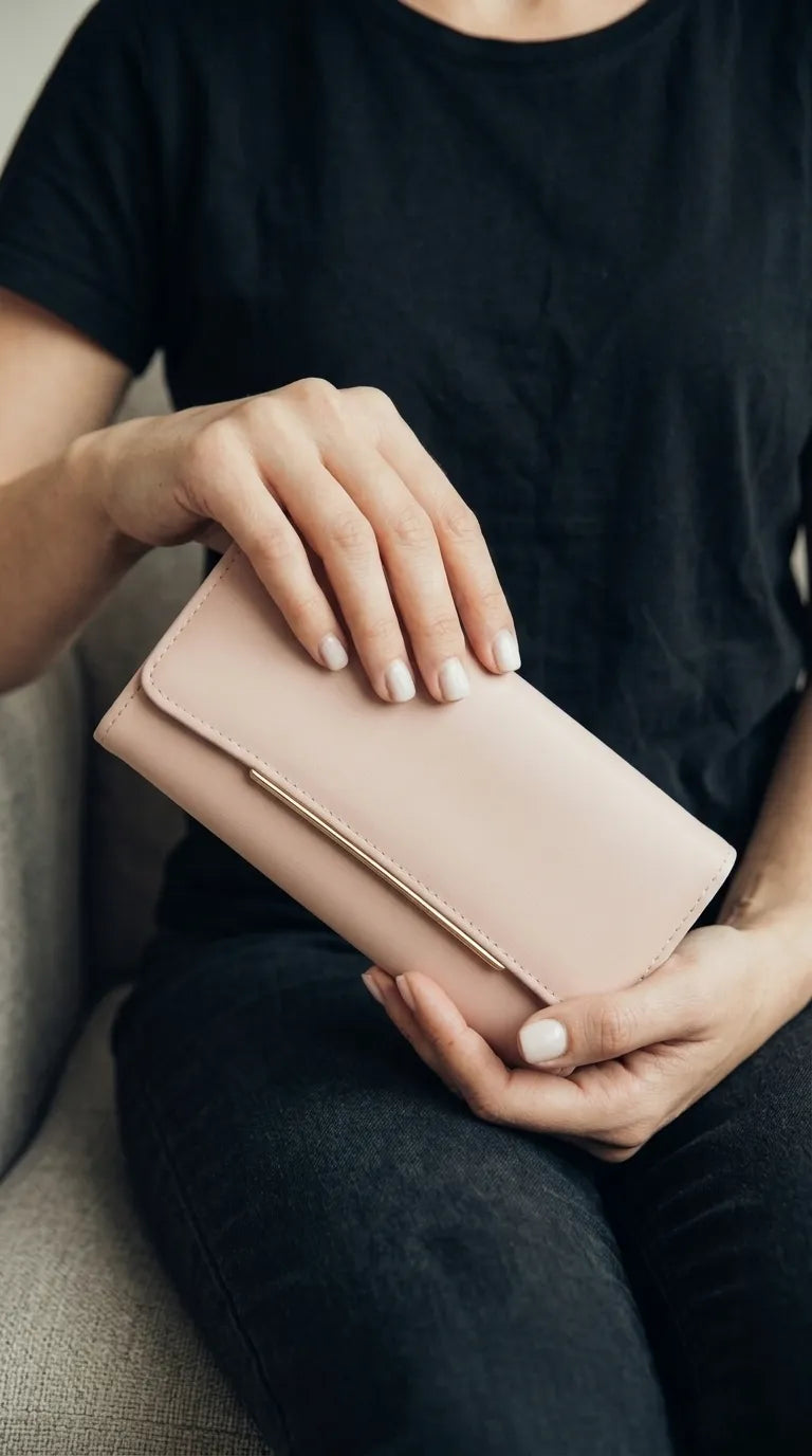 Pink Formal Wallet For Women P71057