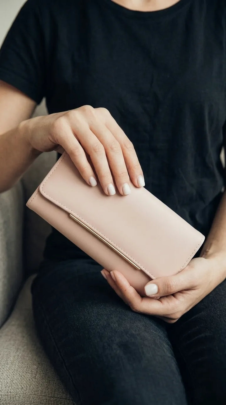 Pink Formal Wallet For Women P71057