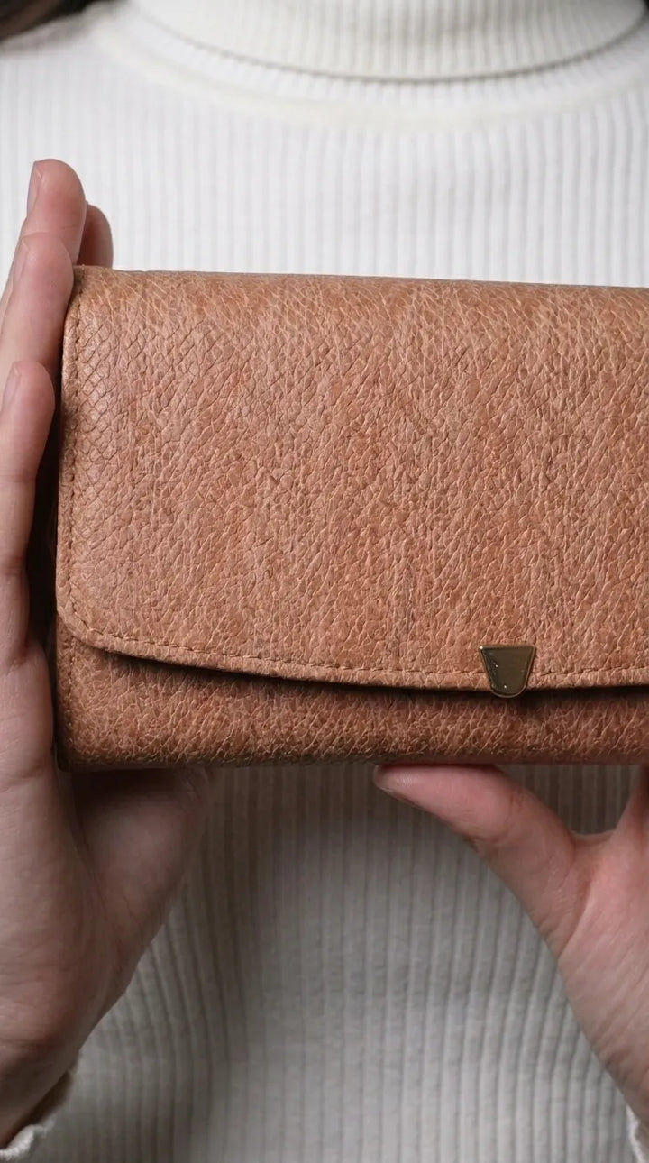 Brown Formal Wallet For Women P71058
