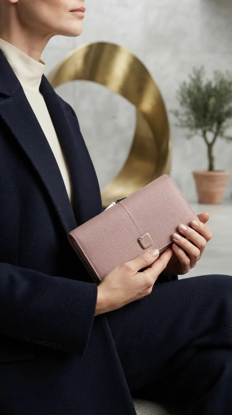 Pink Formal Wallet For Women P71075