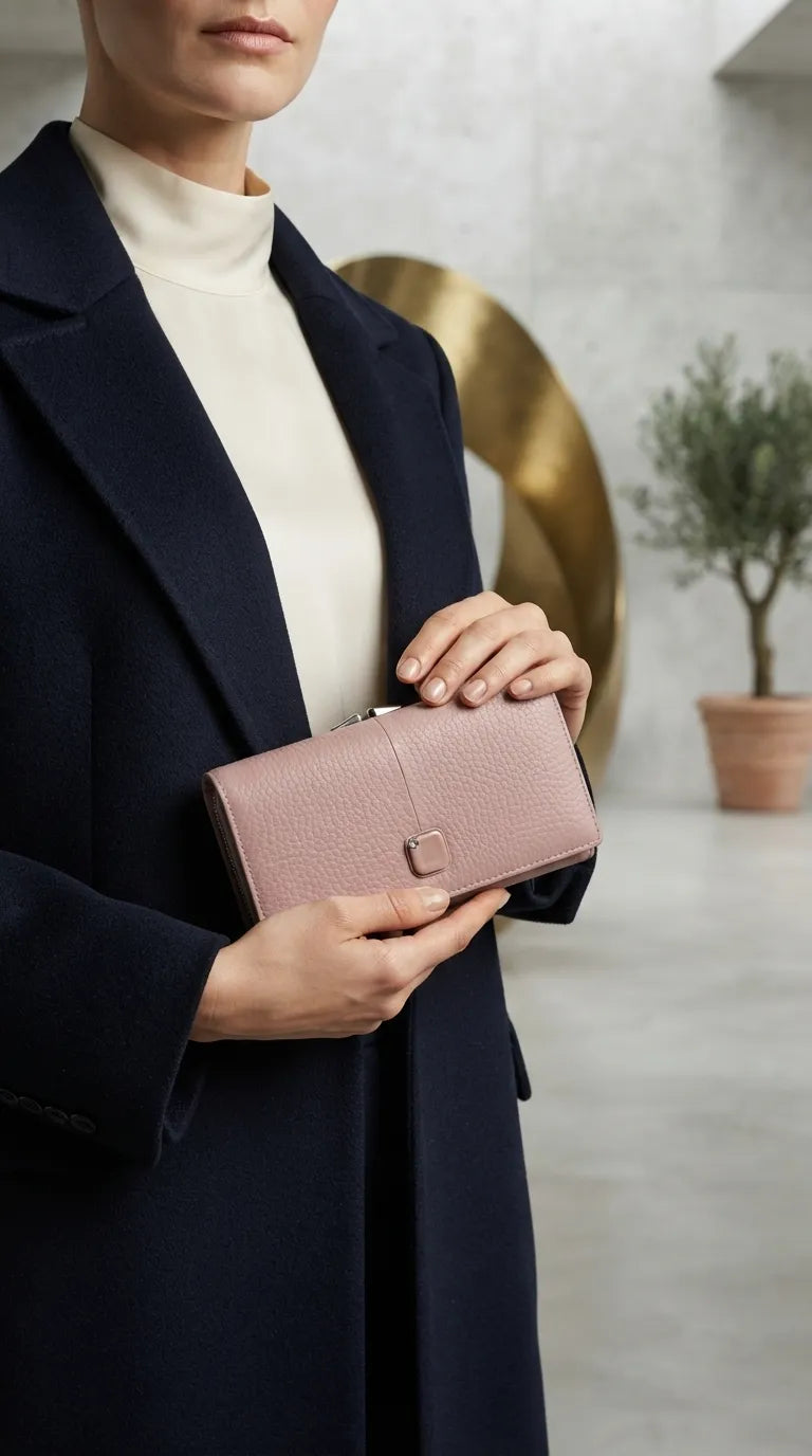 Pink Formal Wallet For Women P71075