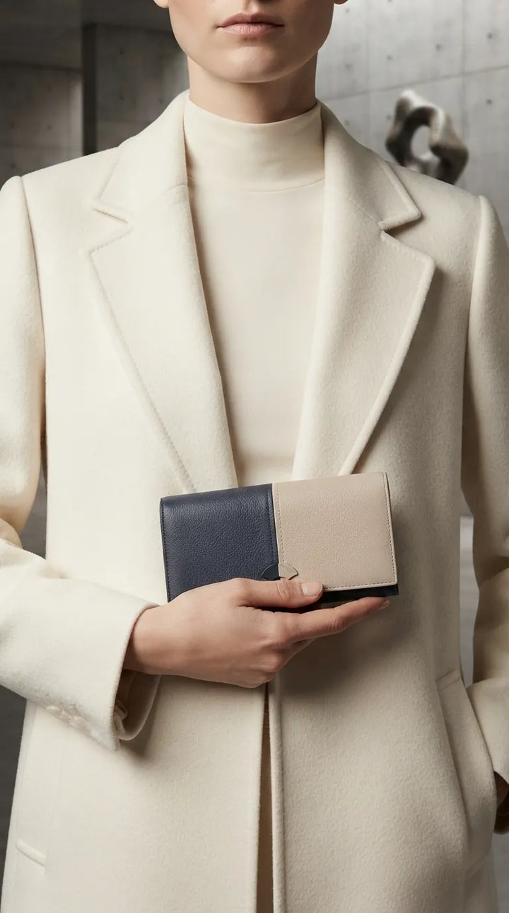 Blue Formal Wallet For Women P71079