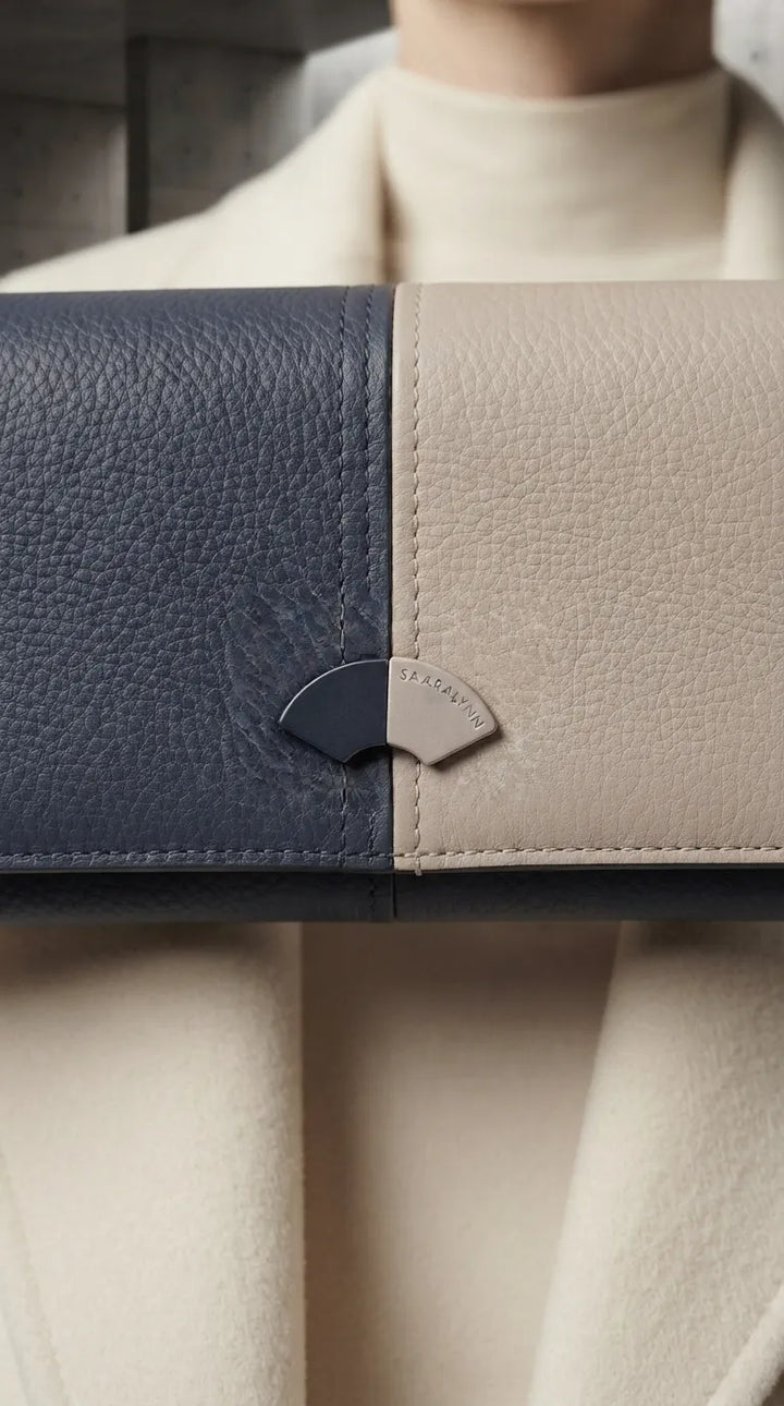 Blue Formal Wallet For Women P71079