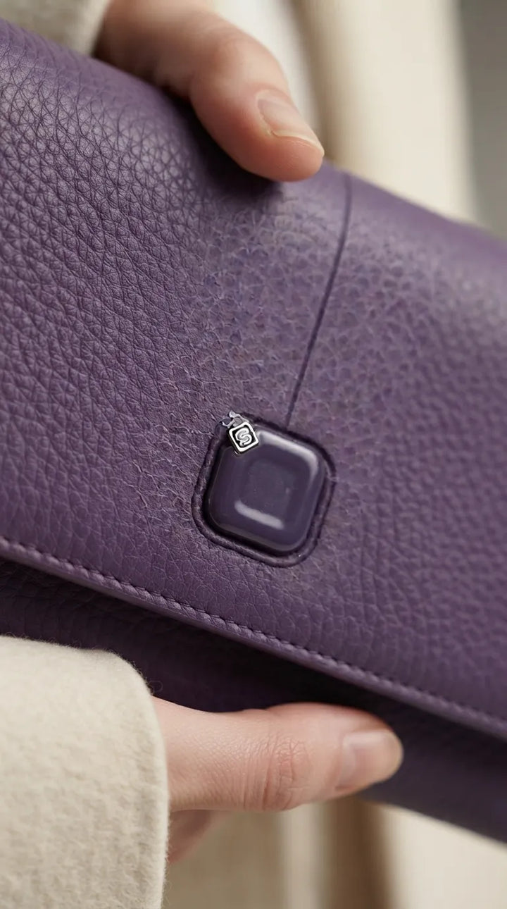 Purple Formal Wallet For Women P71081