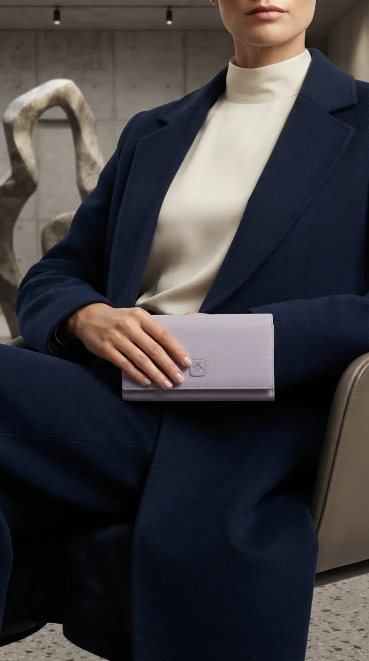 Lilac Formal Wallet For Women P71083