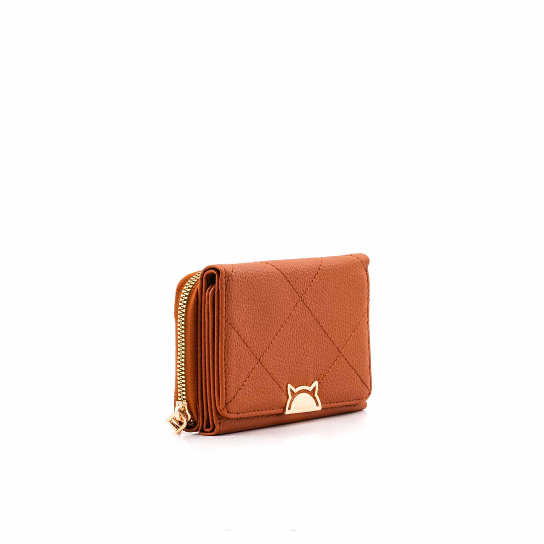 Brown Casual Wallet For Women P71124