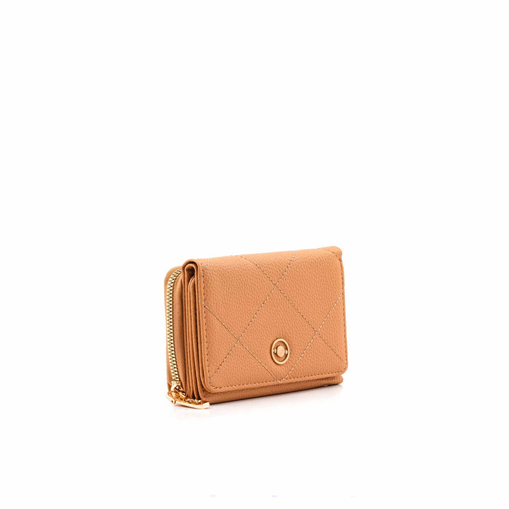 Beige Casual Wallet For Women P71127