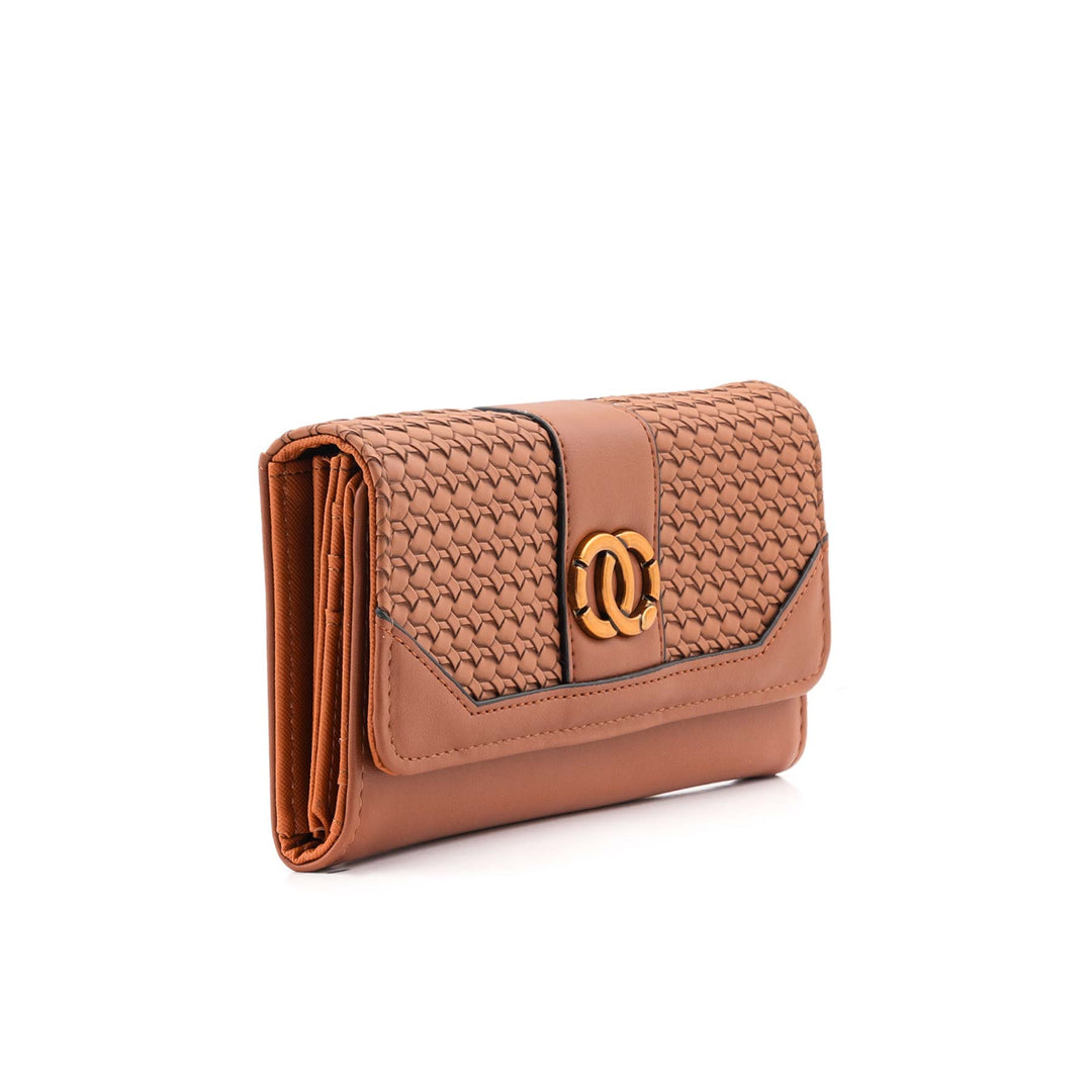 Brown Casual Wallet For Women P71129