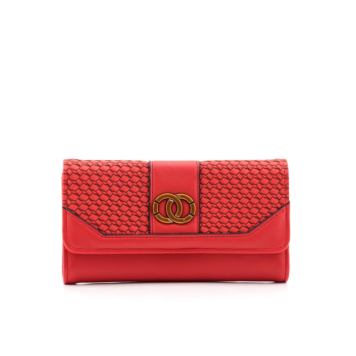 Red Casual Wallet For Women P71129