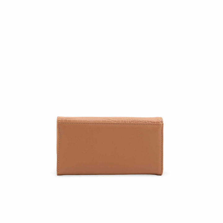 Beige Casual Wallet For Ladies P71130