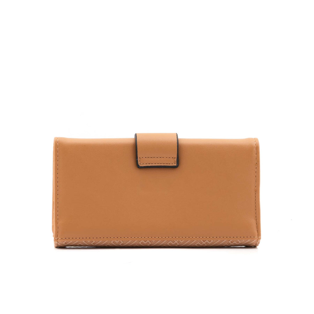 Beige Casual Wallet For Women P71131