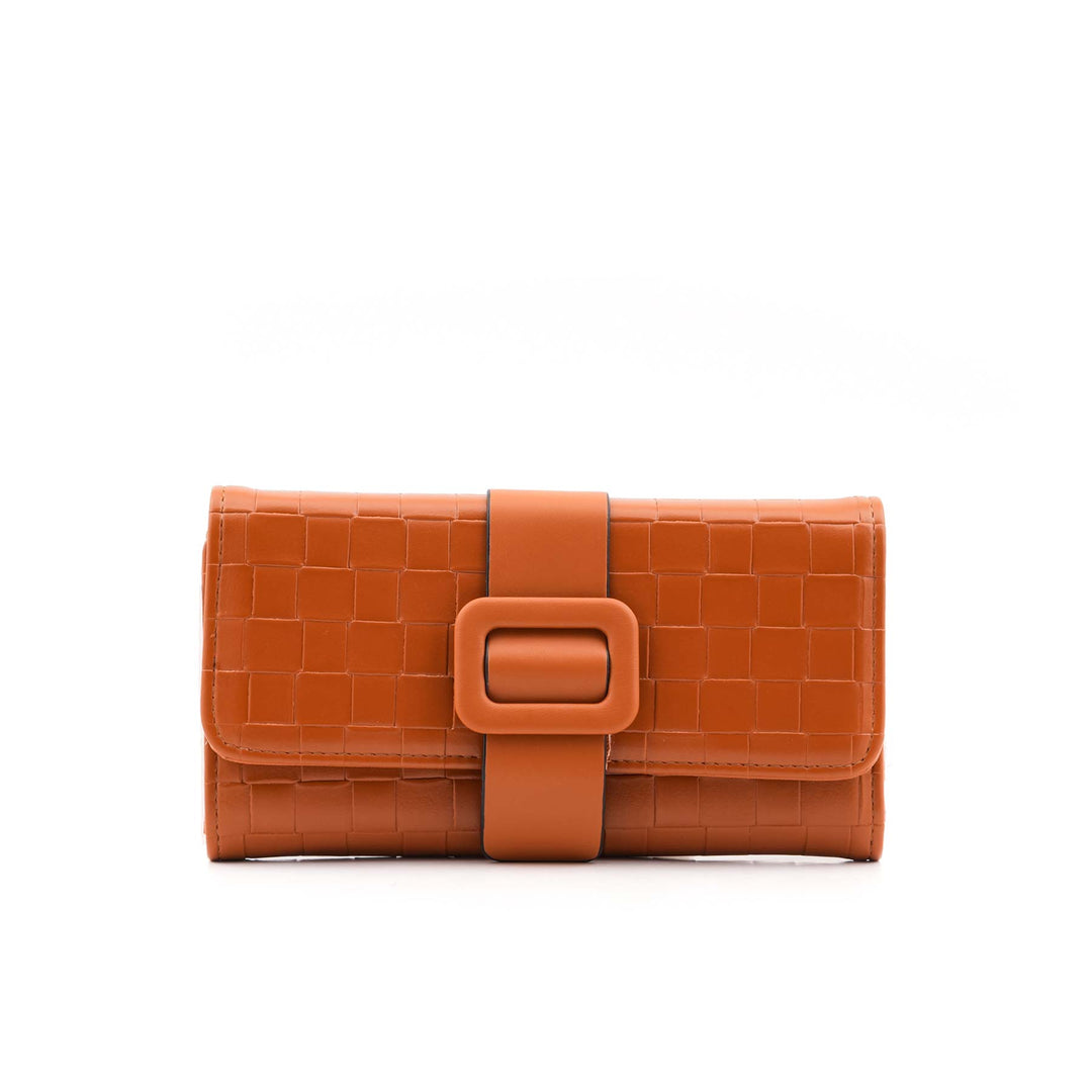 Brown Casual Wallet For Women P71132