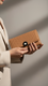 Beige Casual Wallet For Women P71133