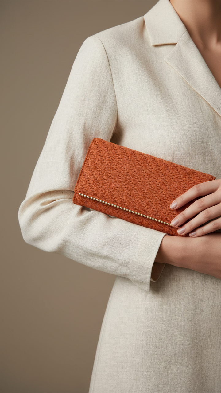 Brown Casual Wallet For Women P71136