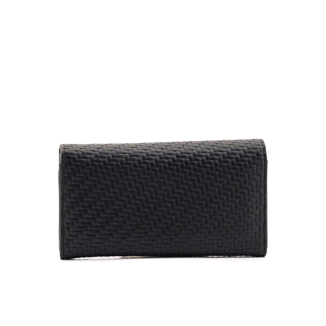 Black Casual Wallet For Women P71138