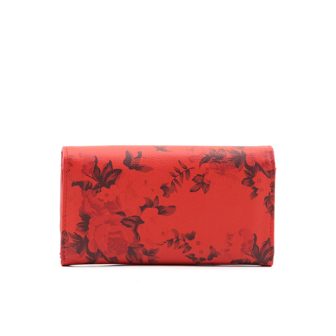 Red Casual Wallet For Women P71140