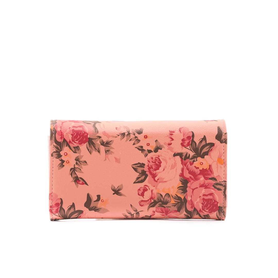 Peach Casual Wallet For Women P71141