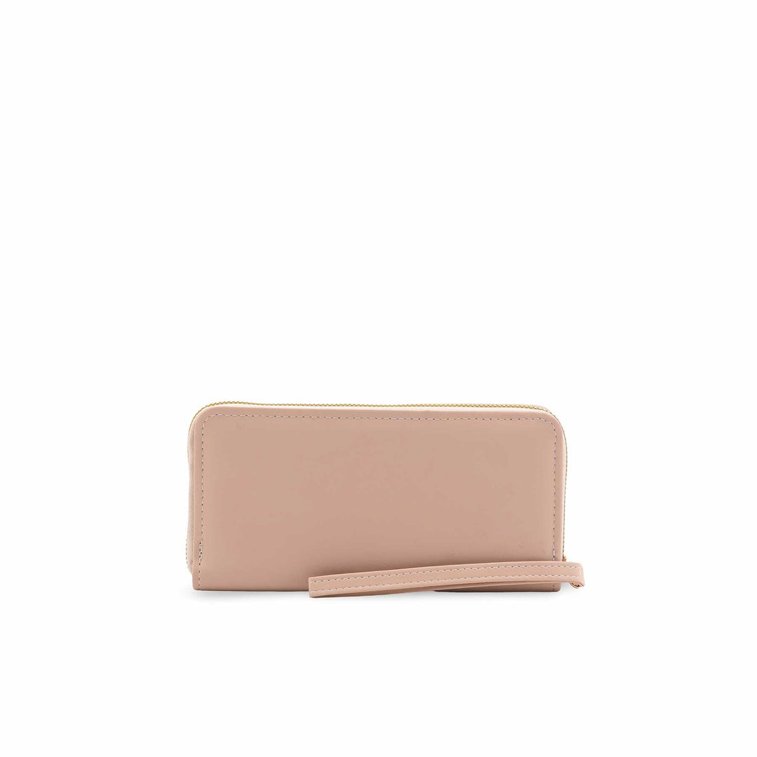 Beige Casual Wallet For Ladies P71142