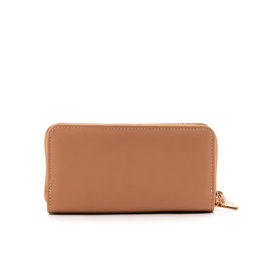 Beige Casual Wallet For Women P71143