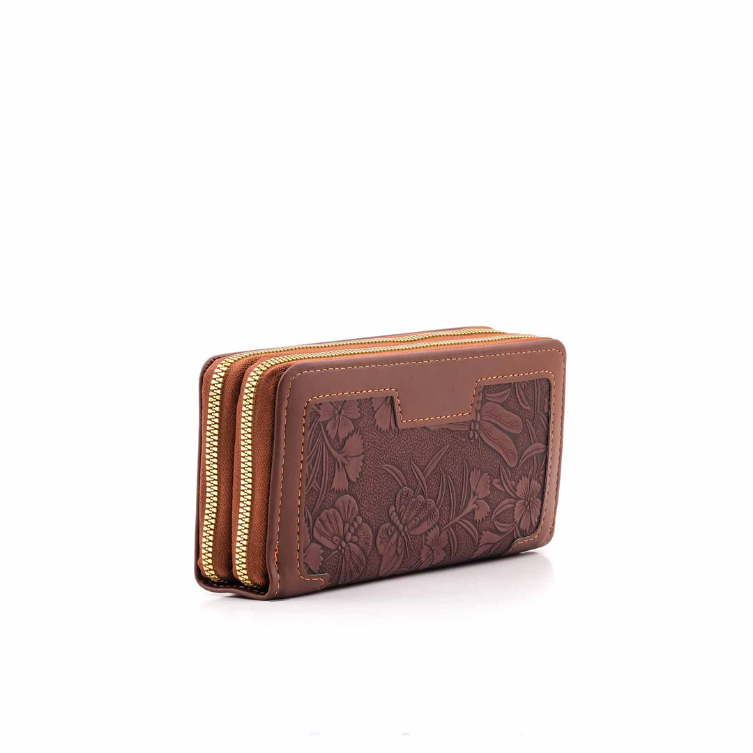 Maroon Casual Wallet For Women P71144