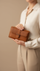 Brown Casual Wallet For Women P71145