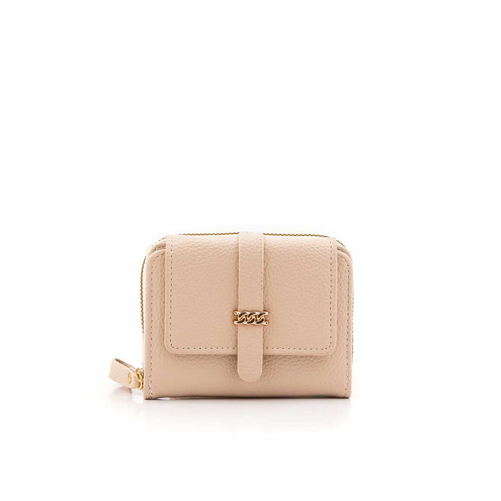 Beige Casual Wallet For Women P71151
