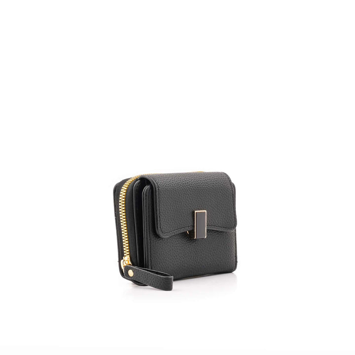 Black Casual Wallet For Women P71153