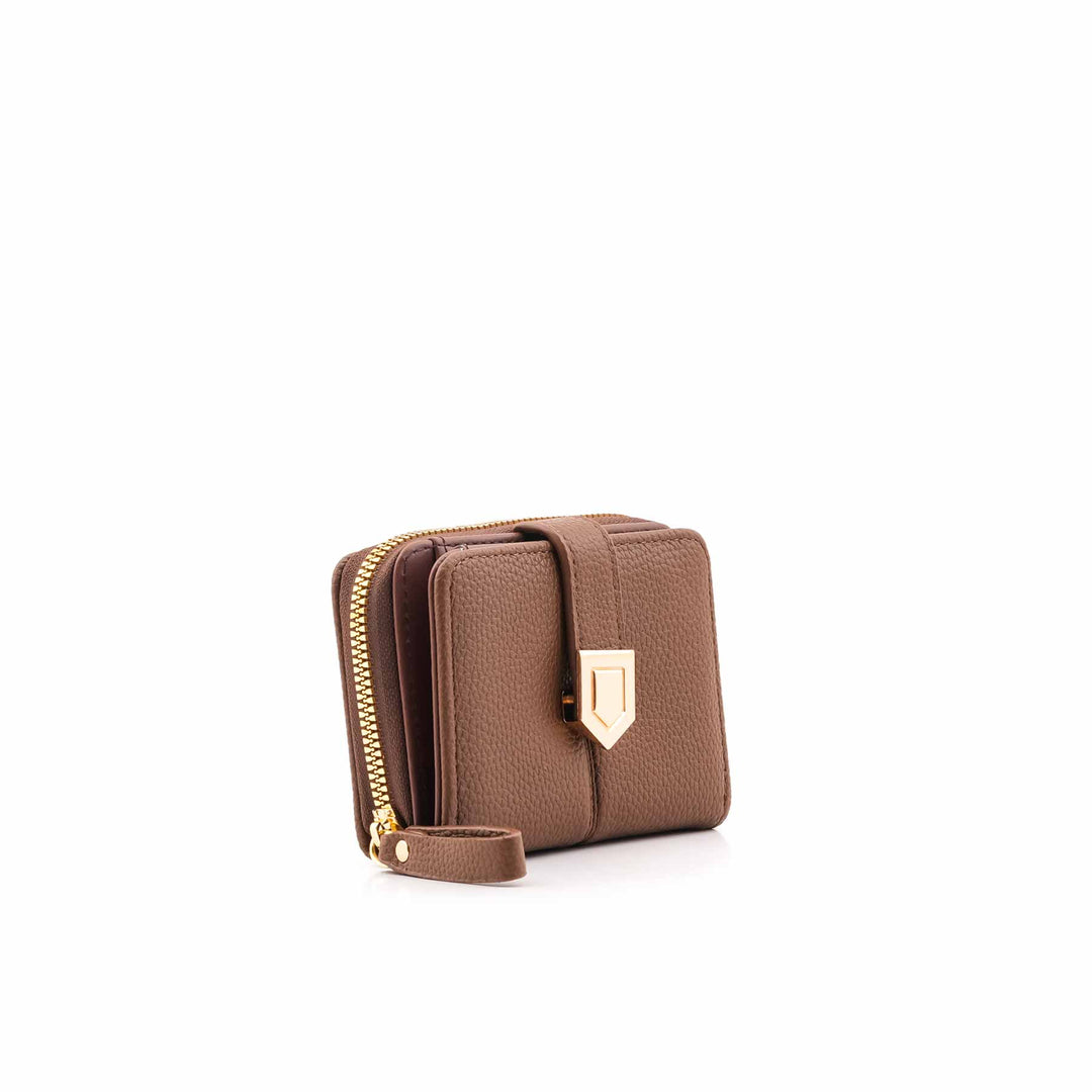 Brown Casual Wallet For Women P71154