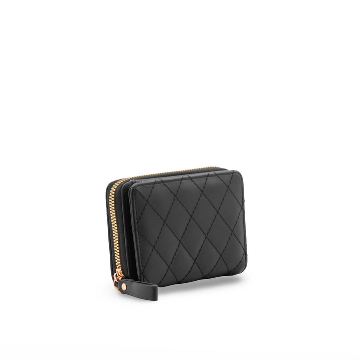 Black Casual Wallet For Women P71172
