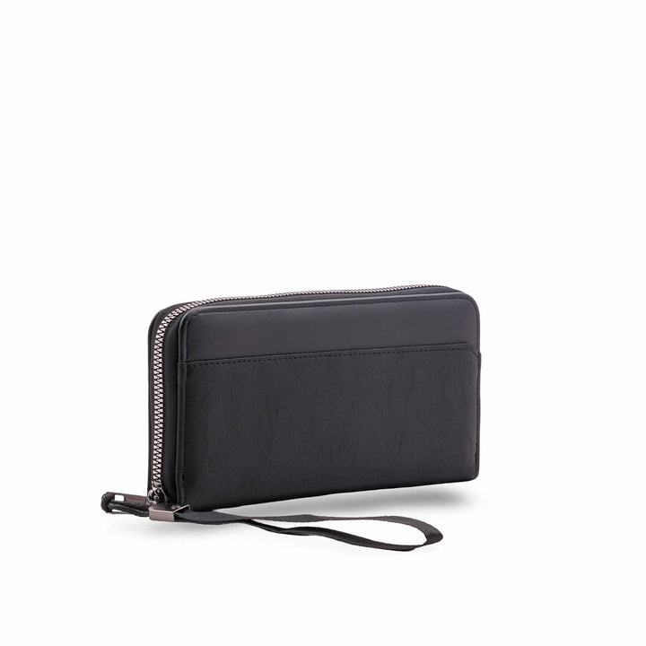 Black Casual Wallet For Ladies P71196